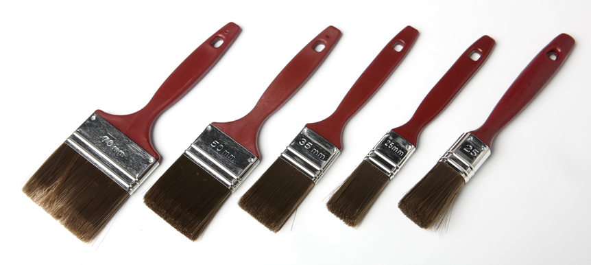 Brush Set Interior grey